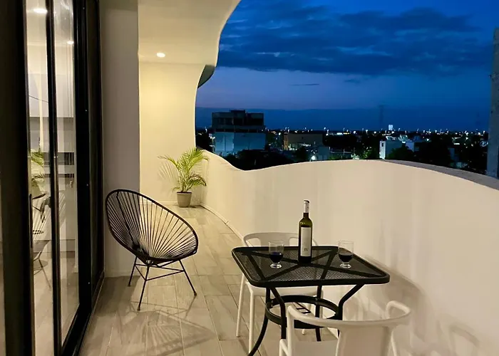 Penthouse Cerca De La Playa Y 5ta Av Apartment Playa del Carmen